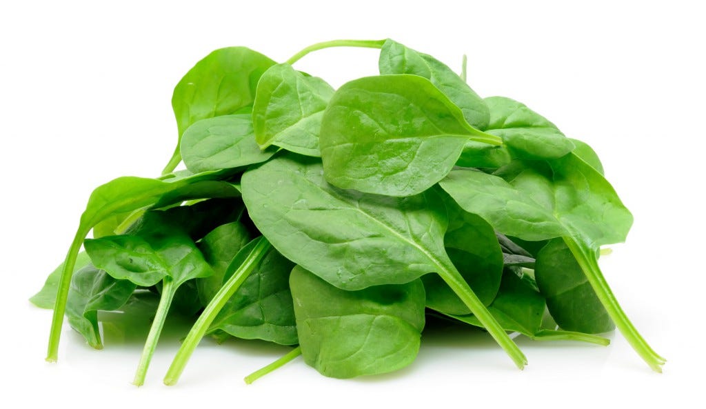 Spinach Juice for Stunning Hair