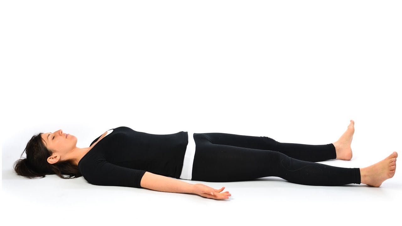 Best Yoga Poses for Better Sleep - Shavasana