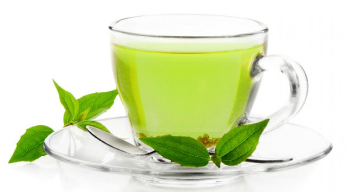 Green Tea for Stronger Nails