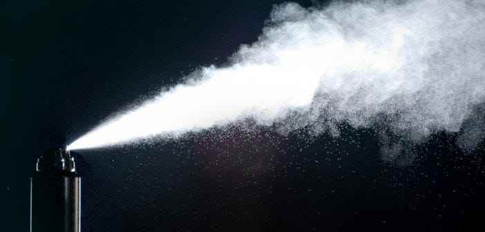 things you should never put on your face - hair spray