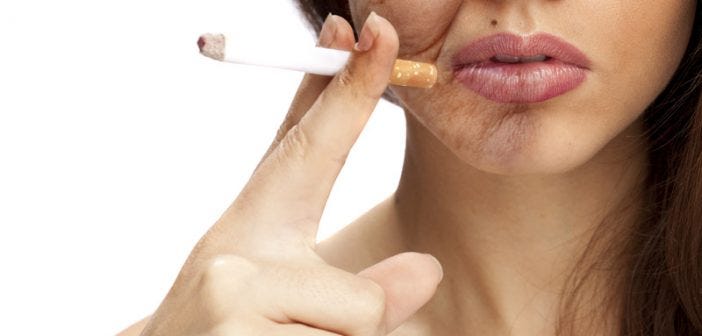 smoking for skin cancer