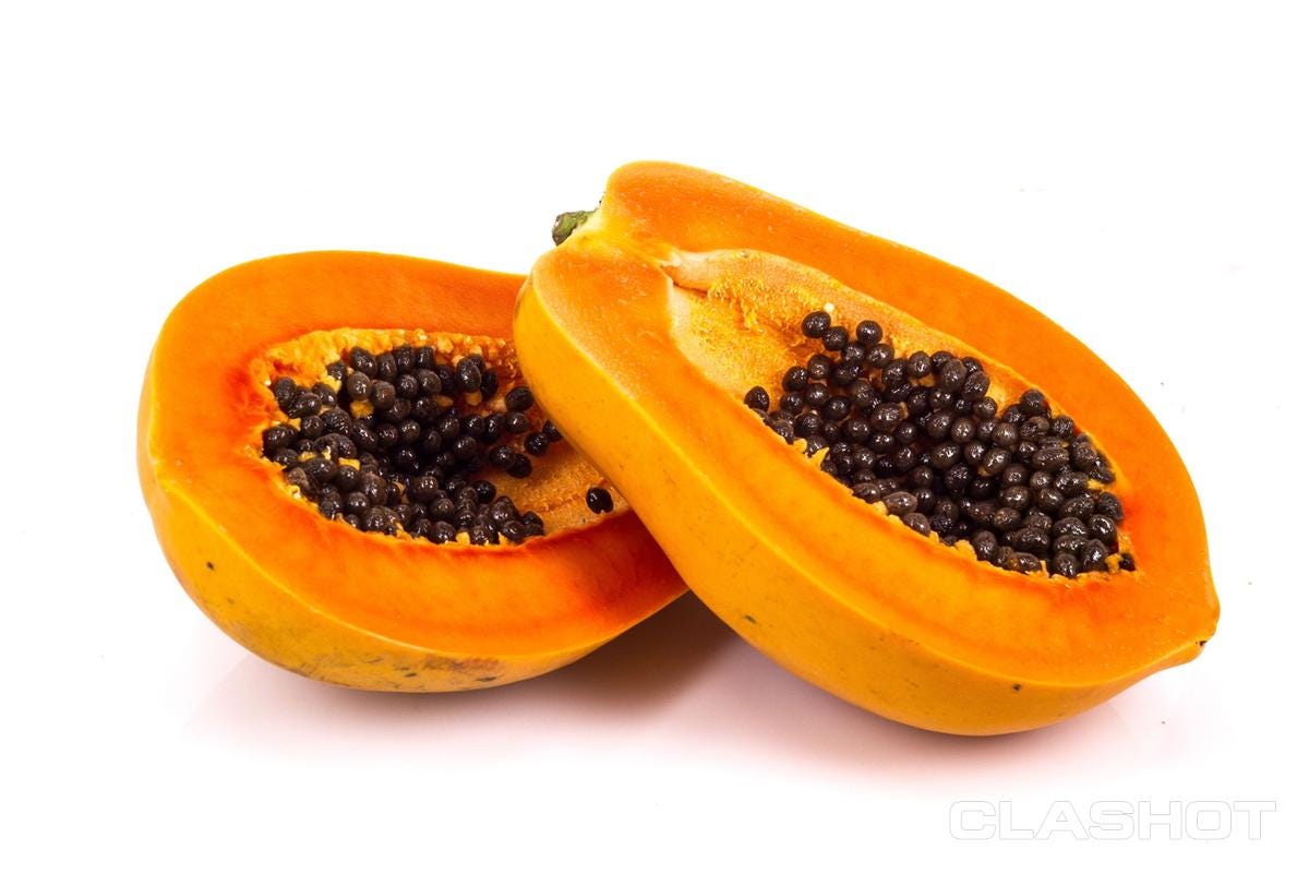 papaya to get rid of pimples