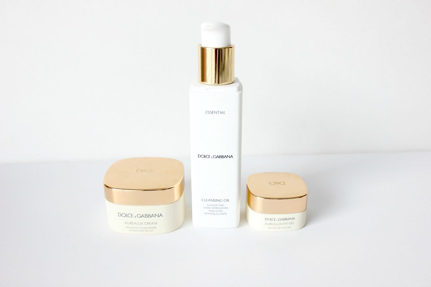 Dolce and Gabbana Cleansing Oils