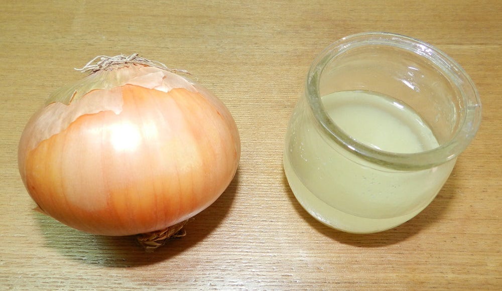 Onion Juice for Hair Growth
