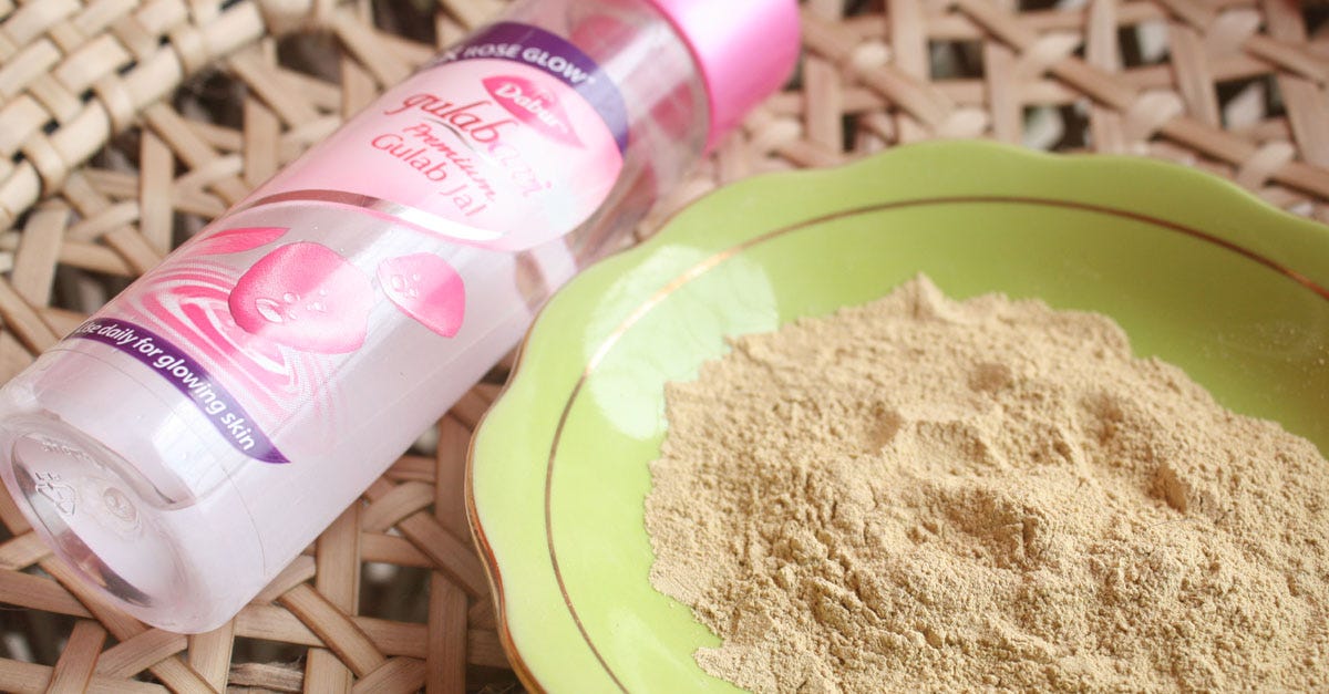 sandal wood and rose water for dark ankles