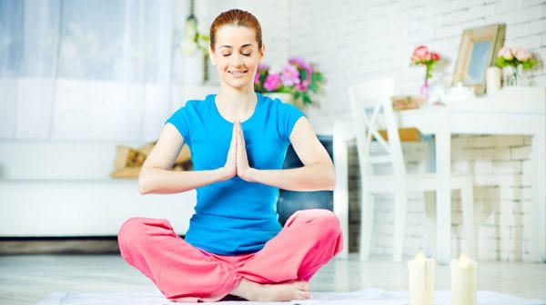 yoga asanas at home