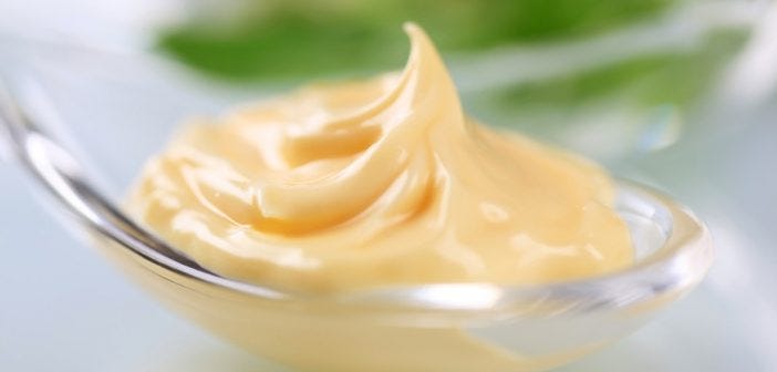 things you should never put on your face - Mayonnaise