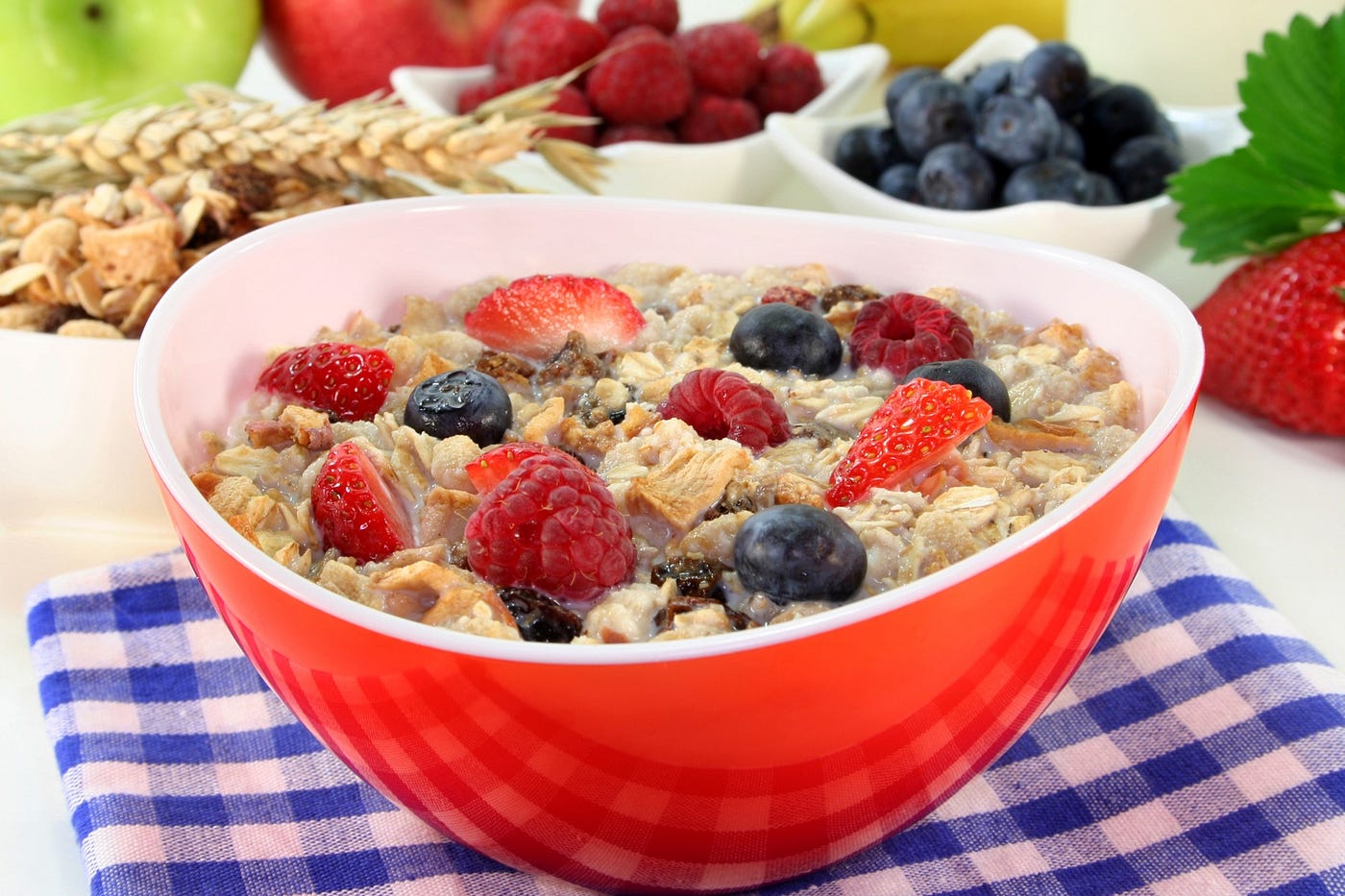 Healthy Foods to Reduce Stress - Oatmeal