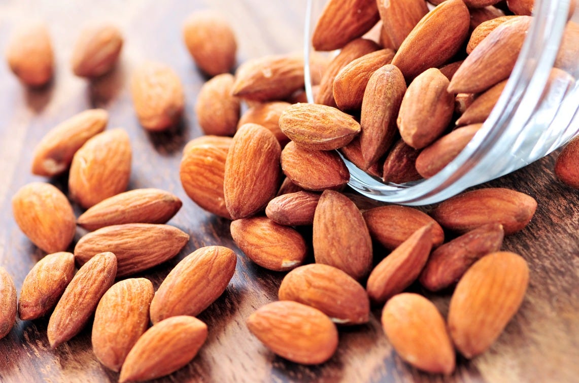 Almonds for Healthy Heart - healthy nuts