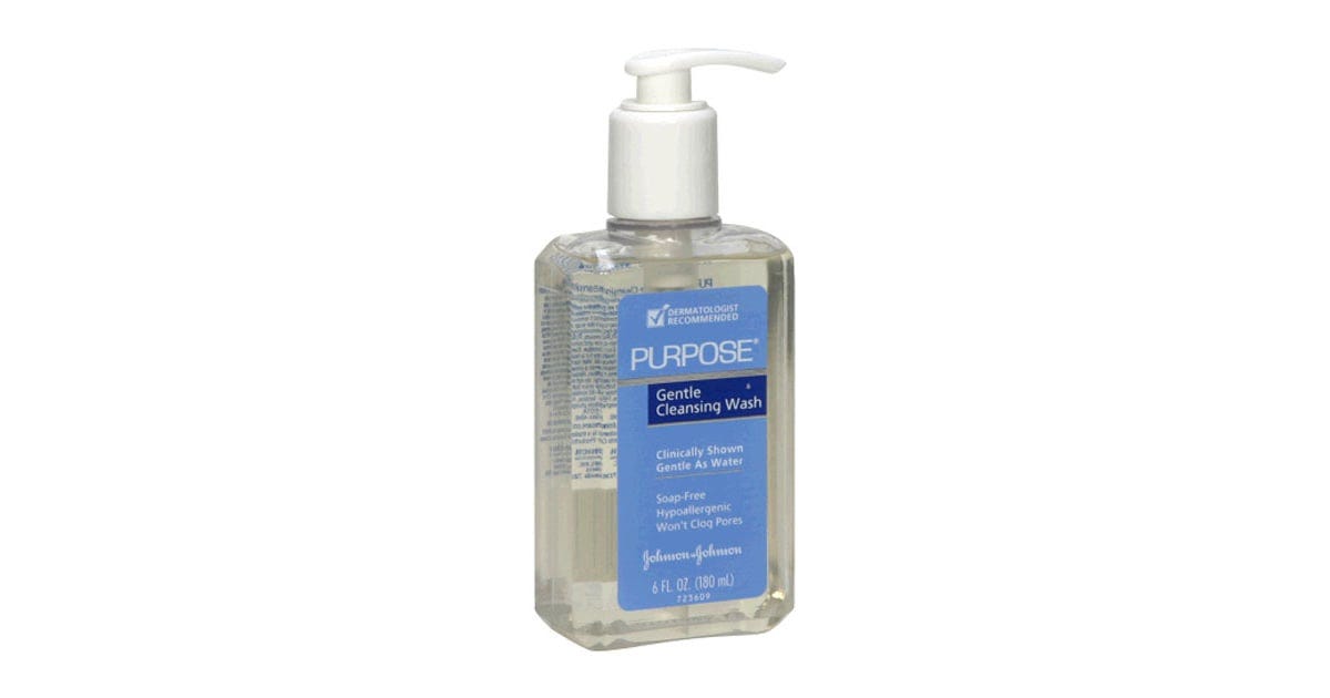 Best Face Washes - Purpose Gentle Cleansing Wash