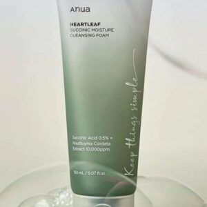 ANUA Heartleaf Quercetinol Pore Deep Cleansing Foam 150ml – Gentle Exfoliation & Hydration