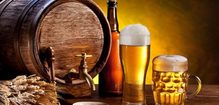 beer for hair growth